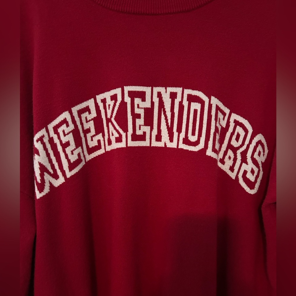 Weekend MaxMara Red Weekenders Sweater - Picture 2 of 7
